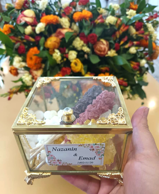 جای جواهری جاجواهری یا اردو خوری تک خانه یا تی بگ جنس اصلی برنج خالص