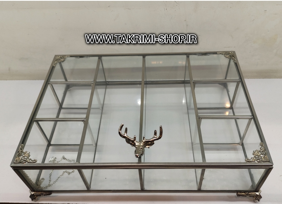 تی بگ تیبگ تی باکس سایز بزرگ اصلی جنس برنج خالص ( طلایی و نقره ای )