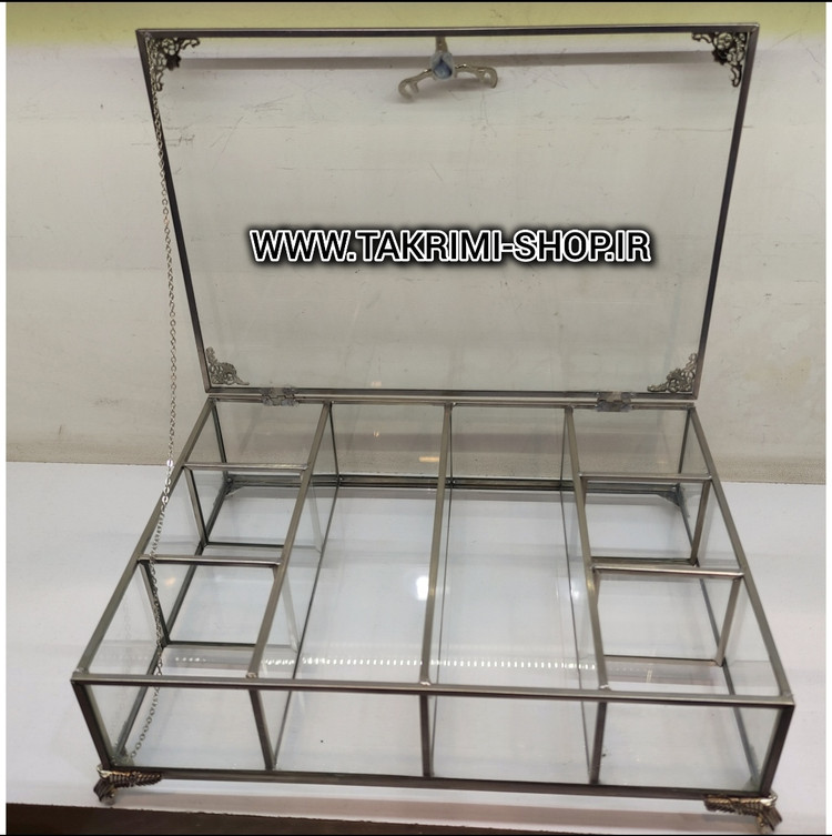 تی بگ تیبگ تی باکس سایز بزرگ اصلی جنس برنج خالص ( طلایی و نقره ای )