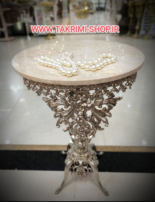 استند میز کنار سالنی خاطره کنارسالنی سنگی 1 یک طبقه ( تکریمی شاپ )