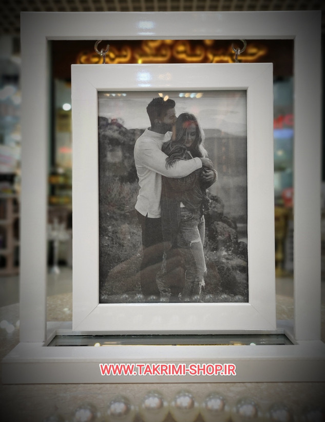 استند قاب عکس ایستاده تابی تکی سفید قهوه ای مشکی بژ طلایی نقره ای ( تکریمی شاپ )