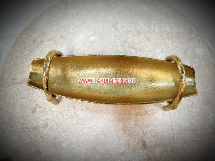 جا قاشقی جا کاردی جاقاشقی جاکاردی تخت خوابیده قایقی گلبرگ آلومینیومی طلایی و نقره ای ( تکریمی شاپ )