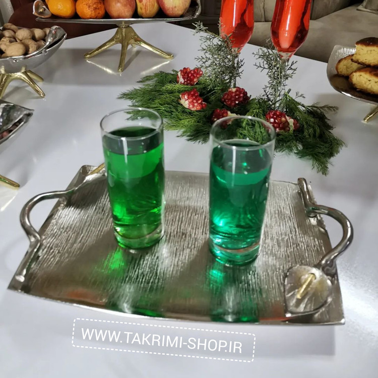 ست سرویس پذیرایی 5 تکه لیلیوم یا گل شیپوری