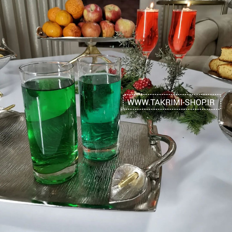 ست سرویس پذیرایی 5 تکه لیلیوم یا گل شیپوری