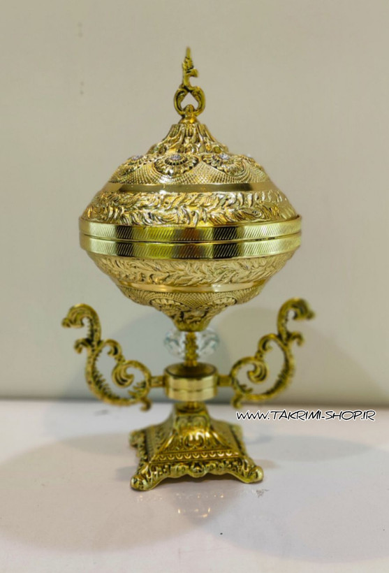 ست سرویس پذیرایی سلطنتی دسته دار پایه الیزه ( میوه شیرینی شکلات آجیل خوری ) سلطنتی آلیاژی آلومینیومی