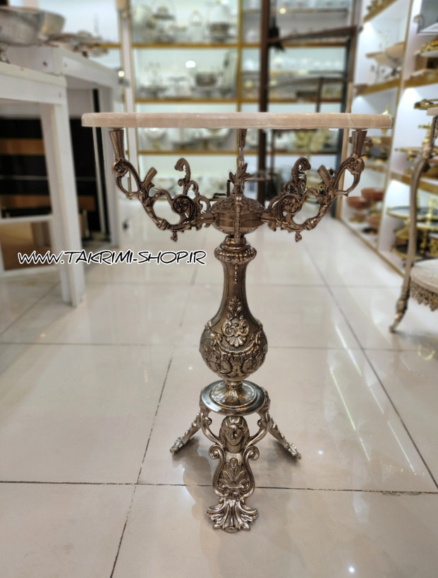 میز کنار سالنی خاطره میز کنارسالنی میزکنار سالنی میزکنارسالنی خاطره مناسب سماور تلفن نقره ای طرح برنجی