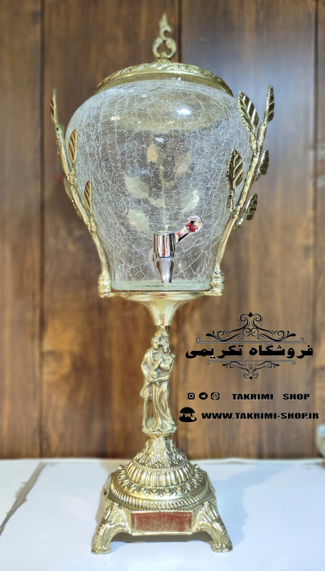 کلمن کلمند کولمن کولمند سلطنتی عروس و داماد باله طلایی و نقره ای آلیاژی آلومینیومی ( تکریمی شاپ )