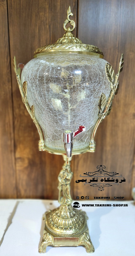 کلمن کلمند کولمن کولمند سلطنتی عروس و داماد باله طلایی و نقره ای آلیاژی آلومینیومی ( تکریمی شاپ )