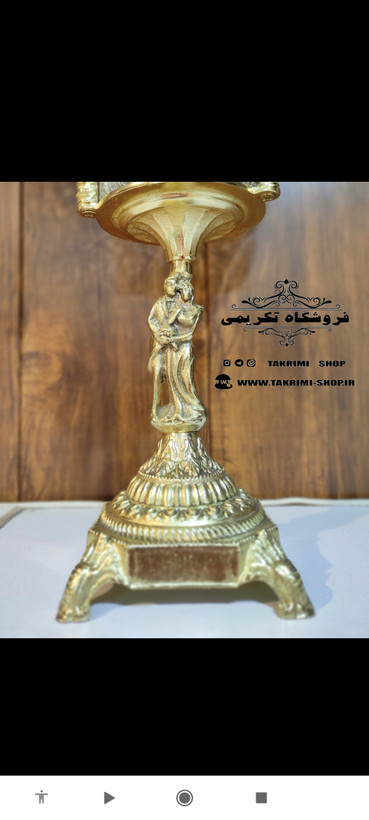 کلمن کلمند کولمن کولمند سلطنتی عروس و داماد باله طلایی و نقره ای آلیاژی آلومینیومی ( تکریمی شاپ )