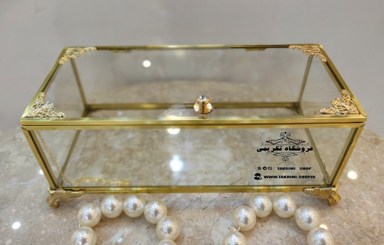 جا کاردی جاکاردی جا قاشقی جاقاشقی اصلی جنس شیشه و برنجی خالص ( تولیدی تکریمی شاپ )