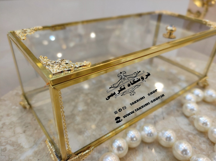 جا کاردی جاکاردی جا قاشقی جاقاشقی اصلی جنس شیشه و برنجی خالص ( تولیدی تکریمی شاپ )