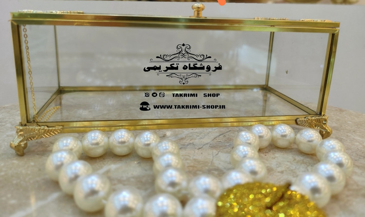 جا کاردی جاکاردی جا قاشقی جاقاشقی اصلی جنس شیشه و برنجی خالص ( تولیدی تکریمی شاپ )