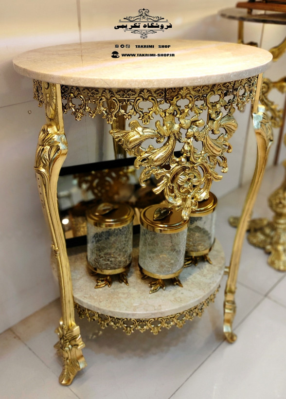استند میز خاطره میزخاطره 2 دو طبقه 2طبقه سنگی 3 پایه ( تولیدی تکریمی شاپ )