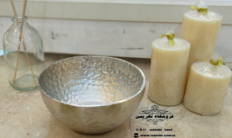 6 عدد پیاله یعنی ( یک دست ) طرح چکشی آلومینیومی آلیاژی خالص ( تولیدی تکریمی شاپ )