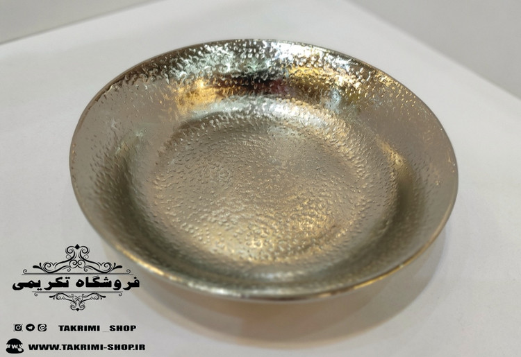 6 عدد پیاله ( یک دست ) پیاله تک ، آجیل خوری تک نفره گلبرگ آلومینیوم خالص ( تکریمی شاپ )