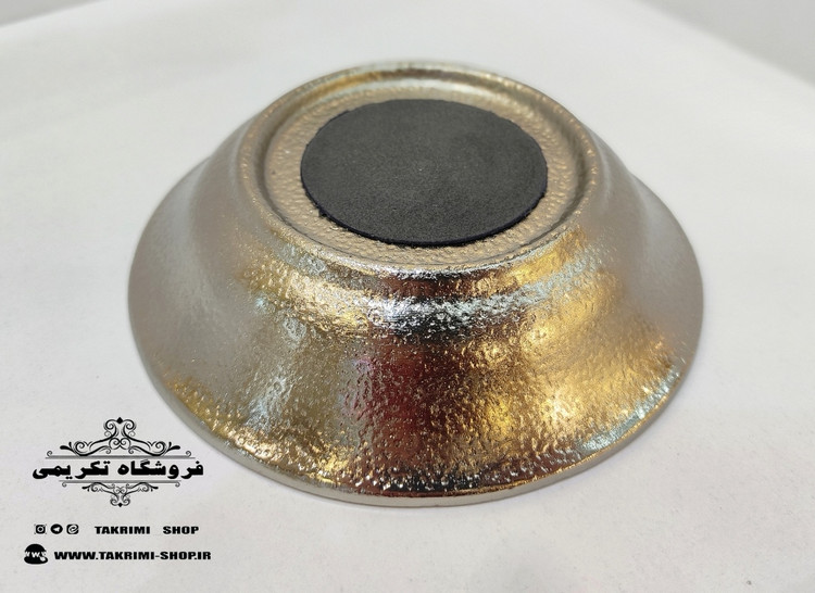 6 عدد پیاله ( یک دست ) پیاله تک ، آجیل خوری تک نفره گلبرگ آلومینیوم خالص ( تکریمی شاپ )