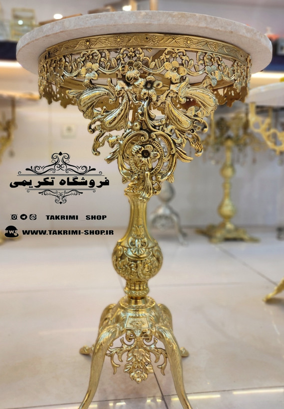 میز خاطره میزخاطره کنار سالنی کنارسالنی سنگی 1 یک طبقه آلیاژی خالص رویه سنگی ( تولیدی تکریمی شاپ )