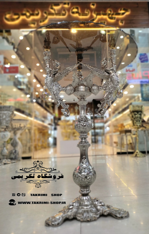 میز کنار سالنی میزکنارسالنی میز کنارسالنی میز خاطره میزخاطره 3 فرشته نقره ای آلومینیومی خالص ( تولیدی تکریمی شاپ )