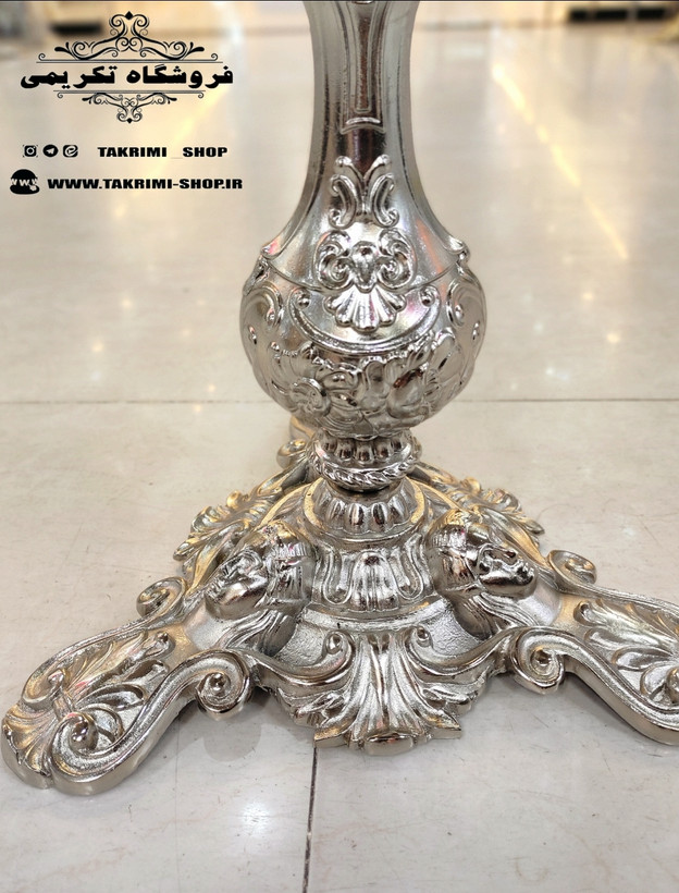 میز کنار سالنی میزکنارسالنی میز کنارسالنی میز خاطره میزخاطره 3 فرشته نقره ای آلومینیومی خالص ( تولیدی تکریمی شاپ )