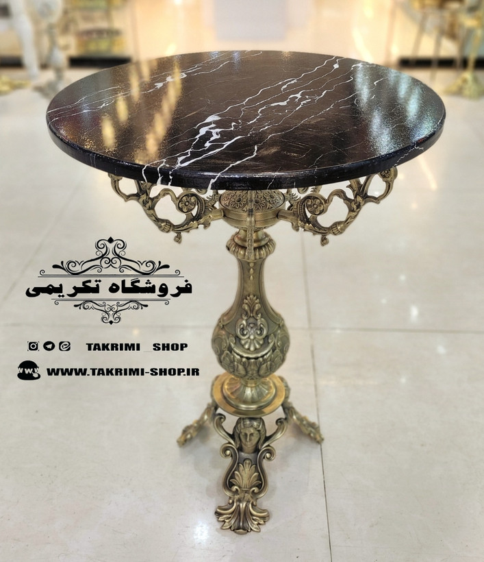 میز کنار سالنی خاطره میز کنارسالنی میزکنار سالنی میزکنارسالنی خاطره مناسب سماور تلفن آبکاری آنتیک طرح برنجی