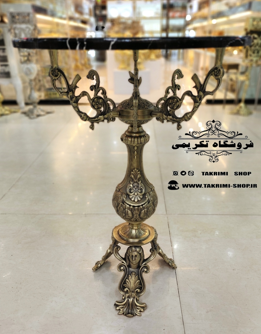 میز کنار سالنی خاطره میز کنارسالنی میزکنار سالنی میزکنارسالنی خاطره مناسب سماور تلفن آبکاری آنتیک طرح برنجی