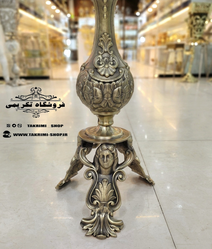میز کنار سالنی خاطره میز کنارسالنی میزکنار سالنی میزکنارسالنی خاطره مناسب سماور تلفن آبکاری آنتیک طرح برنجی