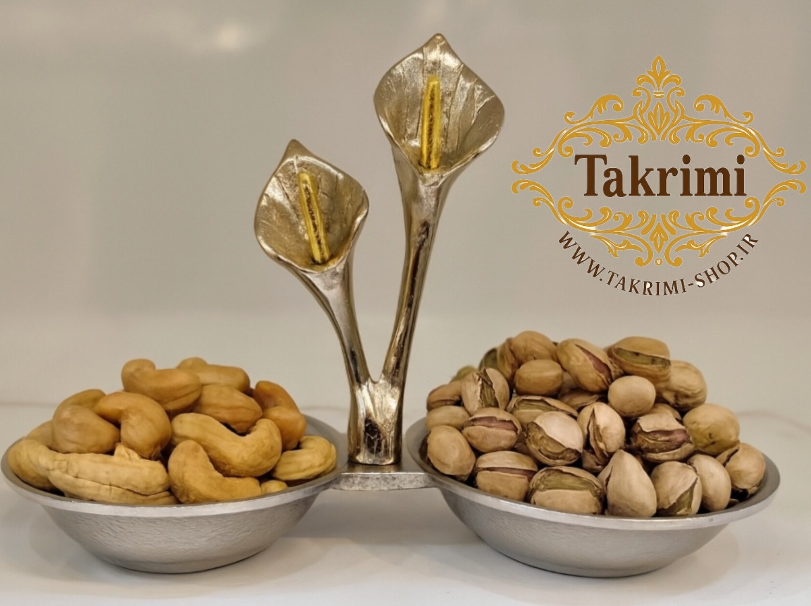 اردو خوری اردوخوری تنقلات خوری 2 خانه تایی گل لیلیوم شیپوری گلایل آلومینیومی آلیاژی ( تولیدی تکریمی شاپ )