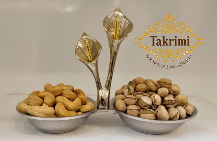اردو خوری اردوخوری تنقلات خوری 2 خانه تایی گل لیلیوم شیپوری گلایل آلومینیومی آلیاژی ( تولیدی تکریمی شاپ )