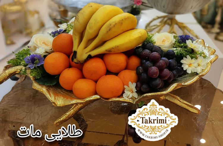 استند کاسه ظرف میوه خوری یا شیرینی خوری برگ سایز خیلی بزرگ یونانی ( بدون ناخالصی )