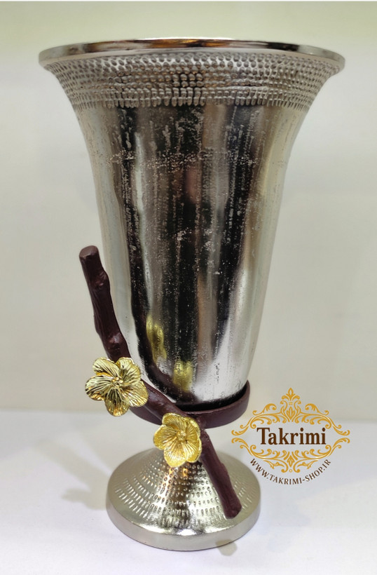 ست سرویس پذیرایی 11 پارچه تکه گل فلورا آلومینیومی آلیاژی خالص ( تولیدی تکریمی شاپ )