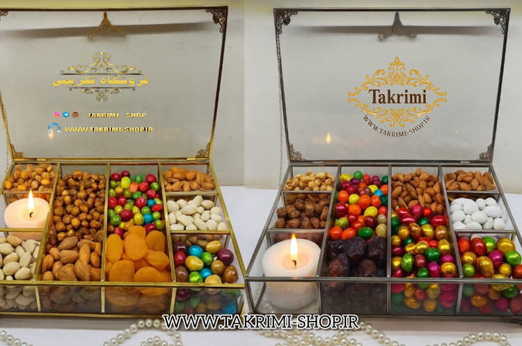 تی بگ تیبگ تی باکس سایز بزرگ اصلی جنس برنج خالص ( طلایی و نقره ای )