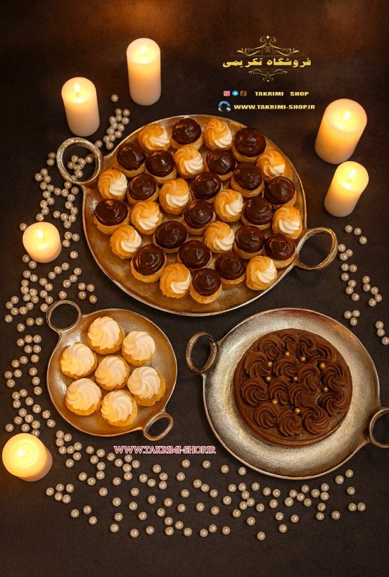 سرویس پذیرایی 11 پارچه تکه دسته حلقه ساده آلومینیومی ( تولیدی تکریمی شاپ )