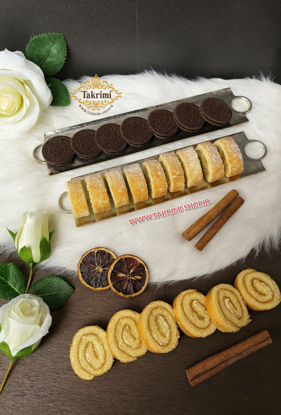 سرویس پذیرایی 11 پارچه تکه دسته حلقه ساده آلومینیومی ( تولیدی تکریمی شاپ )