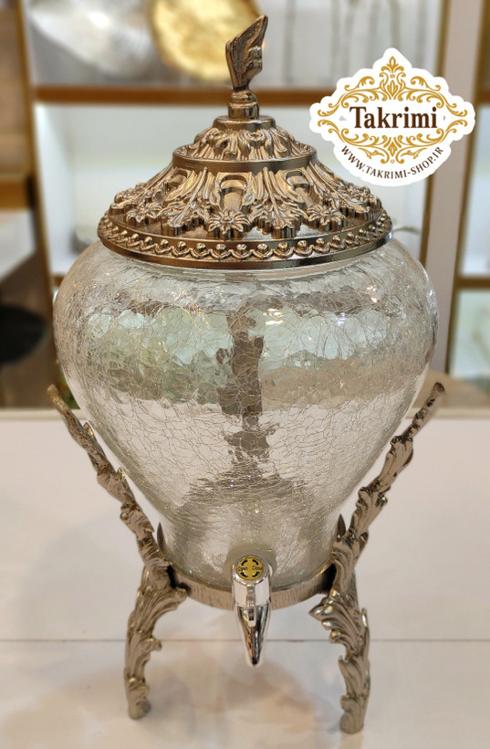 کلمن کولمن کلمند کولمند 3 پایه برگ نقره ای آلومینیومی خالص ( تولیدی تکریمی شاپ )