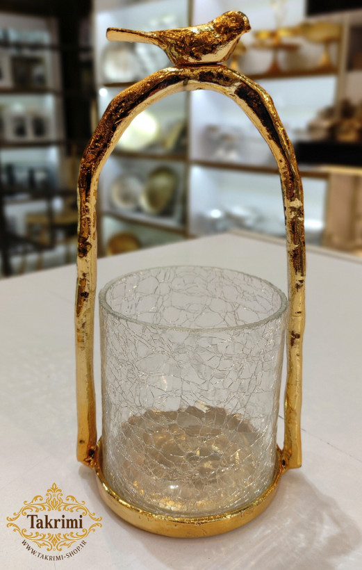 جا کاردی جا قاشقی جاکاردی جاقاشقی ایوان گنجشک طلایی و نقره ای ( تولیدی تکریمی شاپ )