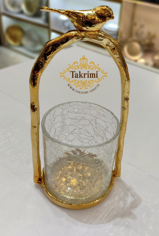 جا کاردی جا قاشقی جاکاردی جاقاشقی ایوان گنجشک طلایی و نقره ای ( تولیدی تکریمی شاپ )