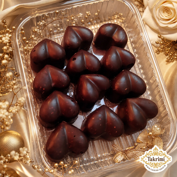 شکلات کاکائویی مغزدار ( 130 گرمی ) تکریمی شاپ ( بادام هندی ،بادام ، فندق ، پسته ، گردو ، مغز تخمه )